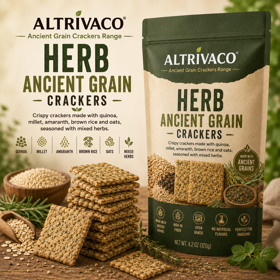Herb Ancient Grain Crackers